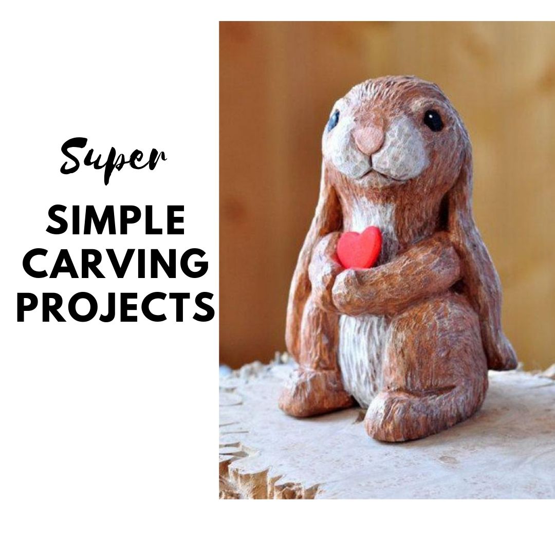 SUPER SIMPLE Wood Carving Projects for Beginners 