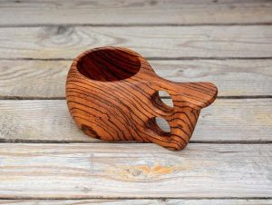 stylish wooden kuksa