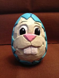 funny bunny egg