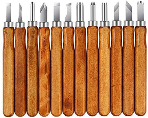 SCHAAF Full Size Wood Carving Tools, Set of 7