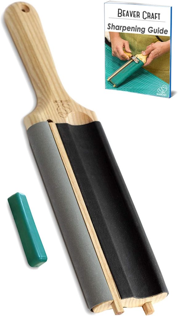 paddle strop for hook knife